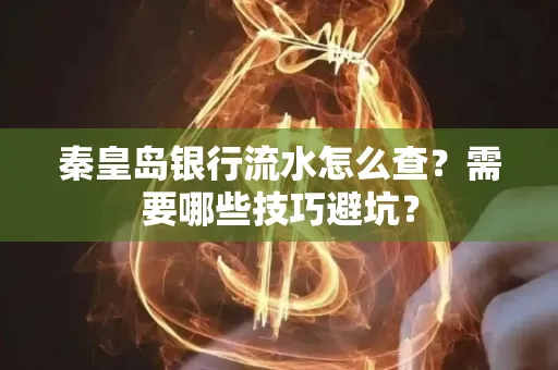 秦皇岛银行流水怎么查?需要哪些技巧避坑?
